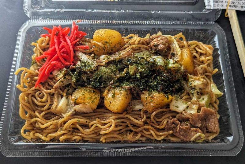 肉ポテト焼きそば並