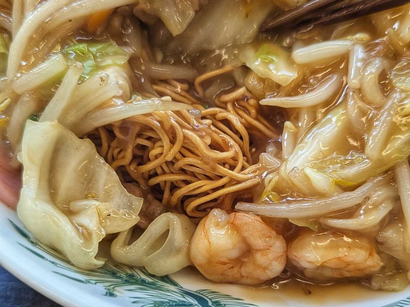 よくある皿うどんの麺